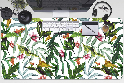 Bureau mat Tropische flora