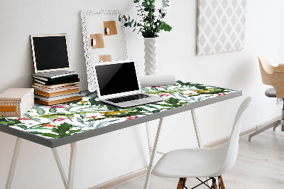 Bureau mat Tropische flora