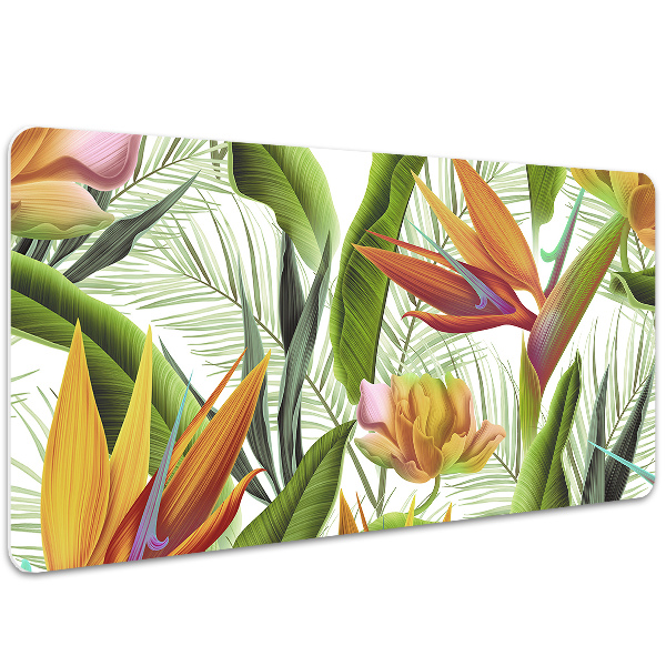 Bureau mat Tropische planten