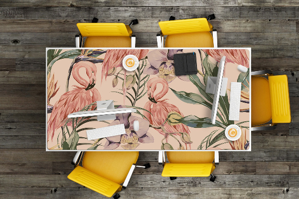 Bureau onderlegger Flamingos