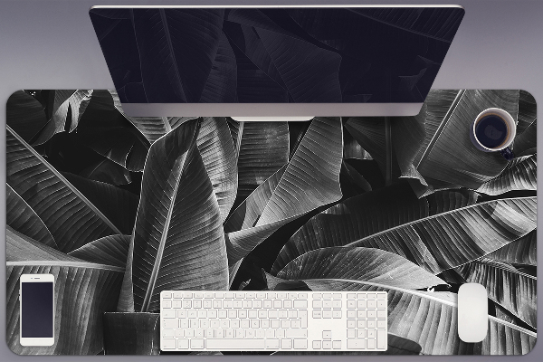 Bureau mat Grote bladeren