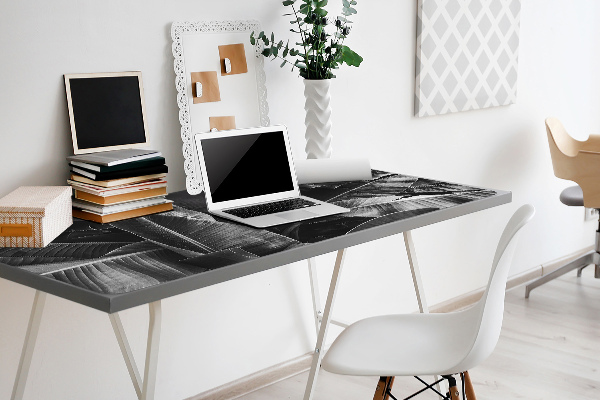 Bureau mat Grote bladeren