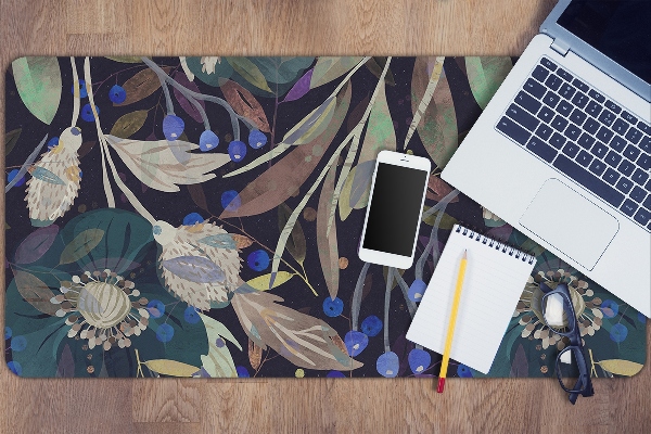 Bureau onderlegger Botanisch patroon