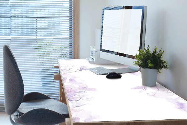 Bureau mat Bloemabstractie