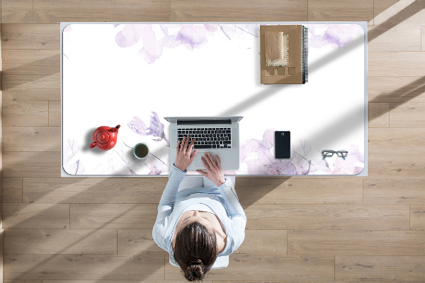 Bureau mat Bloemabstractie