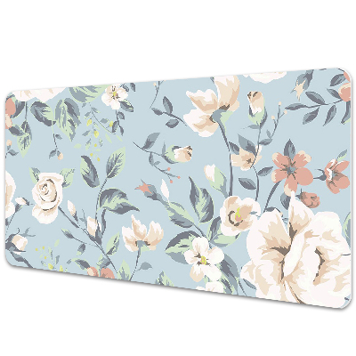 Bureau mat Bloemen vintage stijl