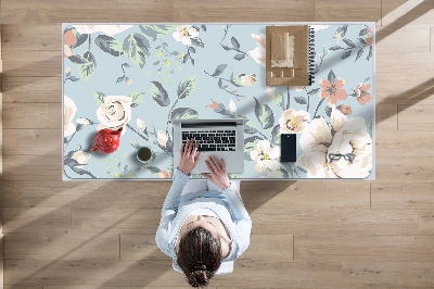 Bureau mat Bloemen vintage stijl