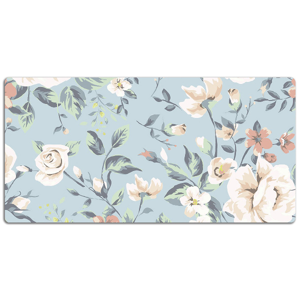 Bureau mat Bloemen vintage stijl
