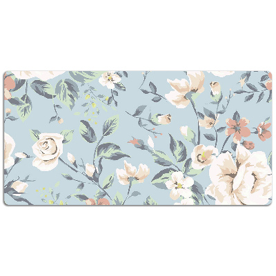 Bureau mat Bloemen vintage stijl