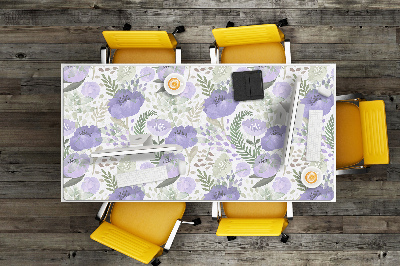 Bureau mat Pastel poppy -zaden