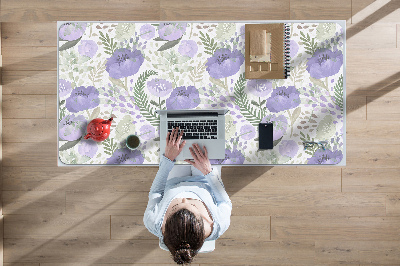 Bureau mat Pastel poppy -zaden