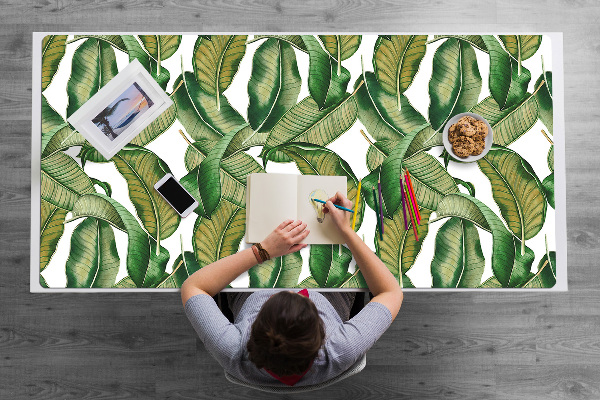 Bureau onderlegger Botanische bladeren