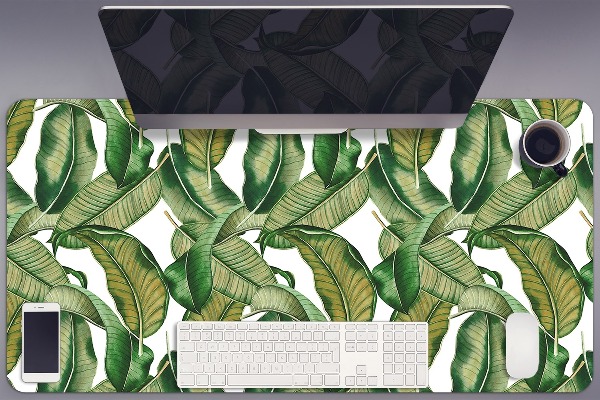 Bureau onderlegger Botanische bladeren