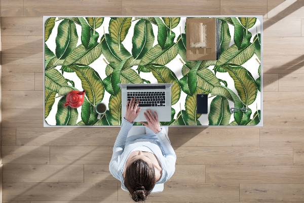 Bureau onderlegger Botanische bladeren