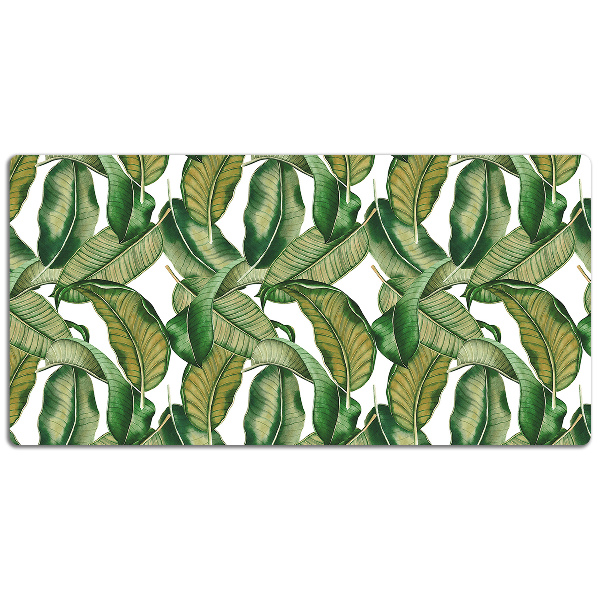 Bureau onderlegger Botanische bladeren