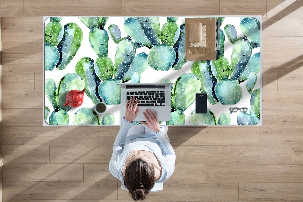 Bureau onderlegger Groene cactussen
