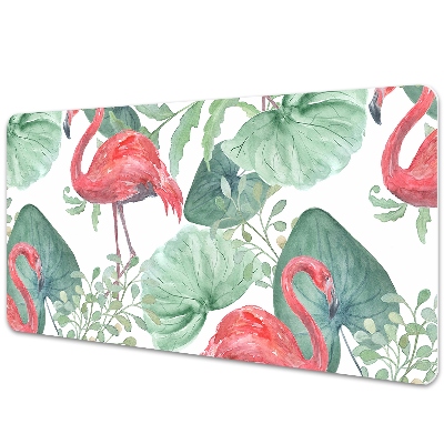 Bureau onderlegger Exotische flamingo's