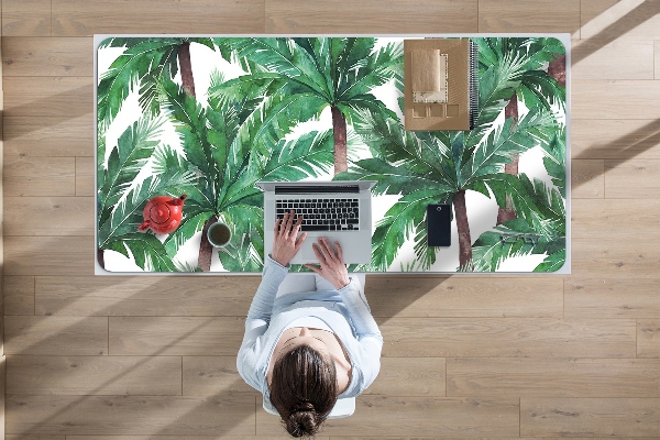 Bureau onderlegger Tropische palmbomen