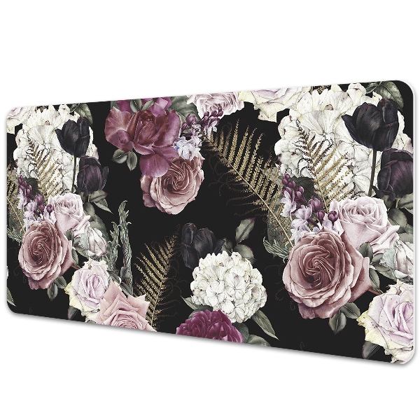 Bureau mat Romantische bloemen