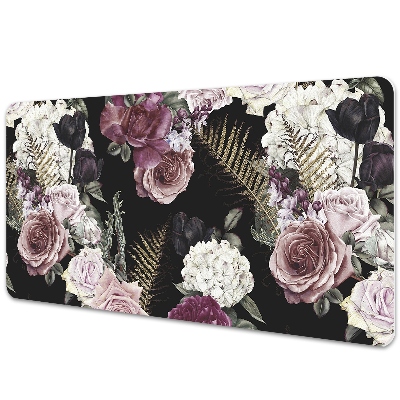 Bureau mat Romantische bloemen