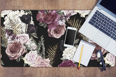 Bureau mat Romantische bloemen