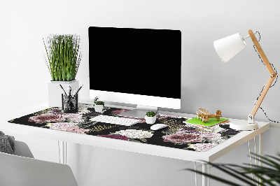 Bureau mat Romantische bloemen