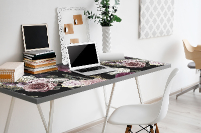 Bureau mat Romantische bloemen