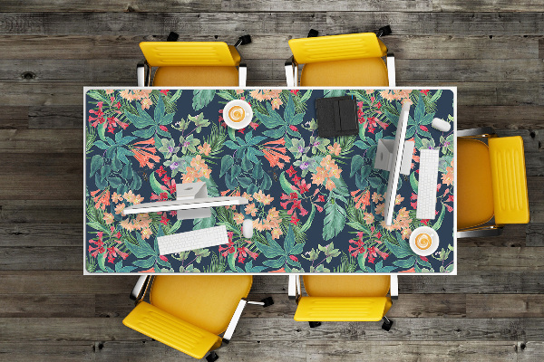 Bureau mat Tropische compositie