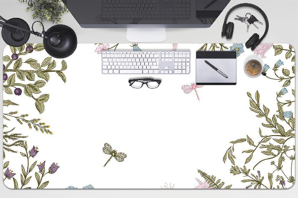 Bureau onderlegger Lente bloemen