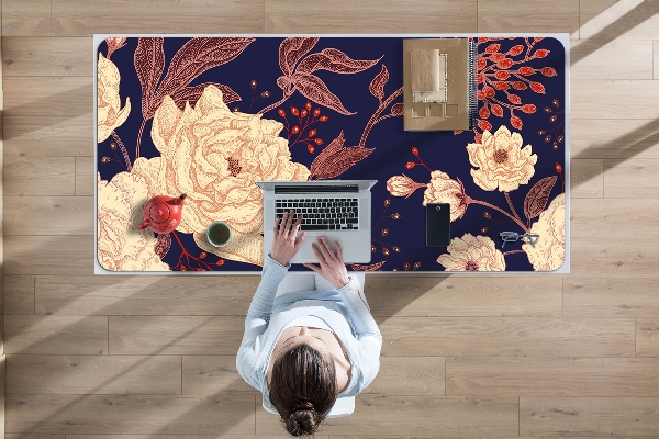 Bureau onderlegger Rose met rowan