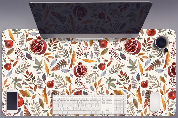 Bureau onderlegger Granaatappelfruit