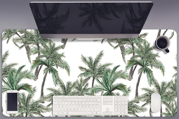 Bureau onderlegger Tropische palmbomen