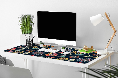 Bureau onderlegger Kleurrijke bloemen