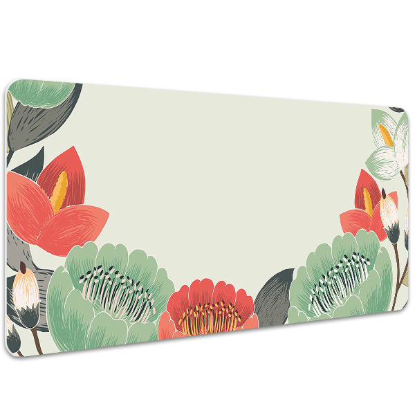 Bureau onderlegger Lente bloemen