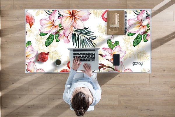 Bureau mat Vlammen in bloemen