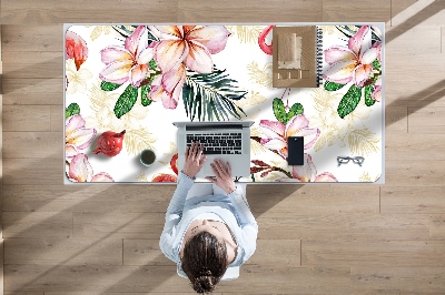 Bureau mat Vlammen in bloemen