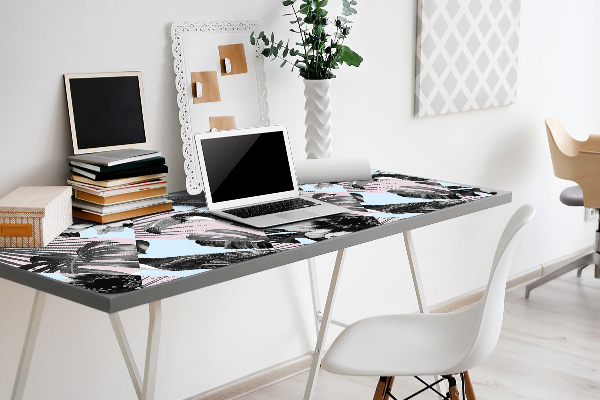 Bureau mat Tropisch patchwork