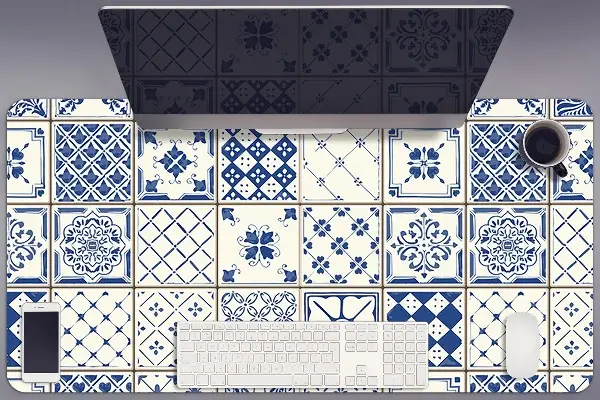 Bureau mat Azulejos tegels