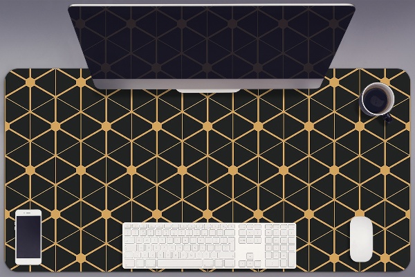 Bureau onderlegger Hexagons
