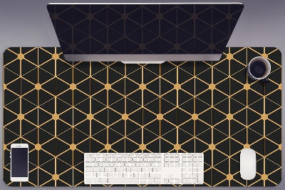 Bureau onderlegger Hexagons