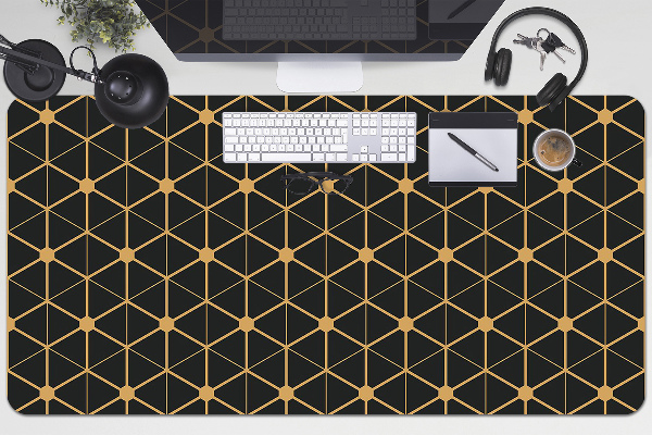 Bureau onderlegger Hexagons