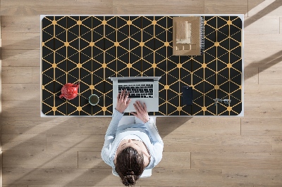 Bureau onderlegger Hexagons