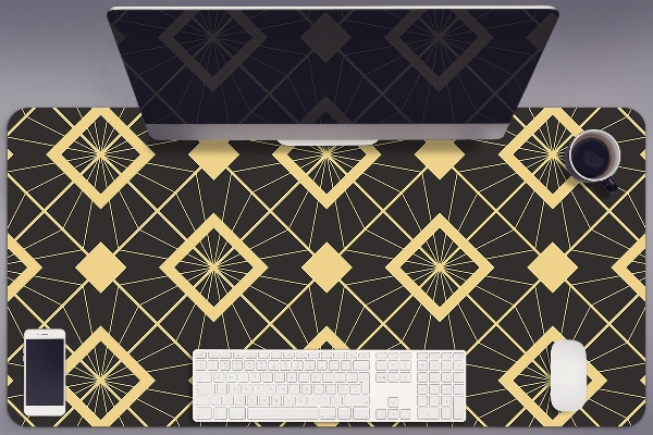 Bureau onderlegger groot Retro patroon