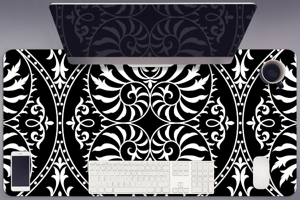 Bureau onderlegger Een oud -modes ornament