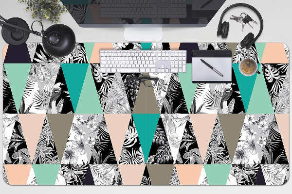 Bureau onderlegger Tropisch patchwork