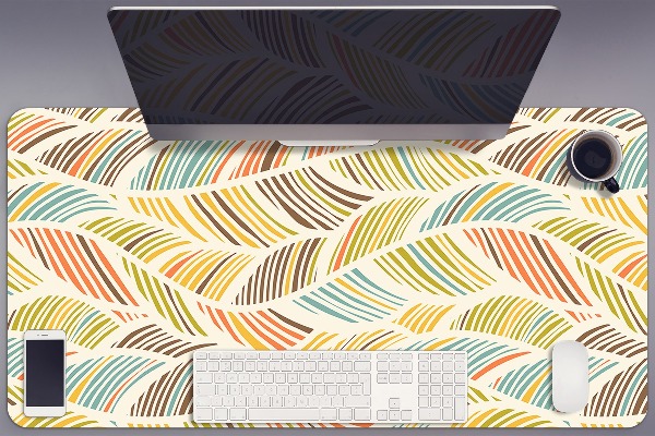 Bureau onderlegger Abstracte golven