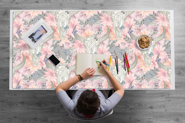 Bureau mat Stierschedels