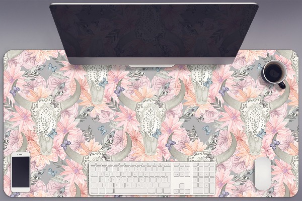 Bureau mat Stierschedels