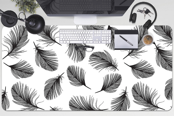 Bureau mat Getrokken veren