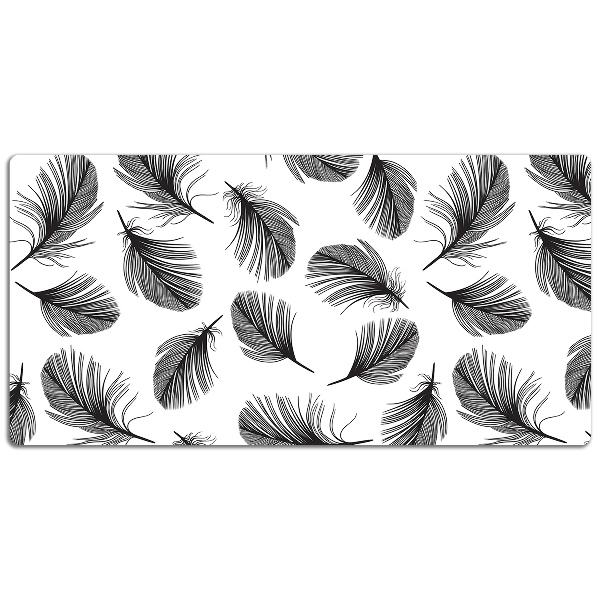 Bureau mat Getrokken veren